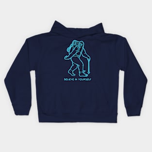 believe bigfoot Kids Hoodie